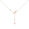 Piaget Rose necklace in yellow gold, opal and diamonds - 00pp thumbnail