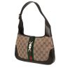 Gucci  Jackie handbag  in beige "sûpreme GG" canvas  and brown leather - 00pp thumbnail