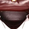 Sac à main Hermès  Kelly 32 cm en cuir box bordeaux - Detail D3 thumbnail
