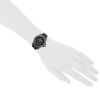 Chanel J12 Joaillerie  in ceramic black Ref: Chanel - H2569  Circa 2021 - Detail D1 thumbnail