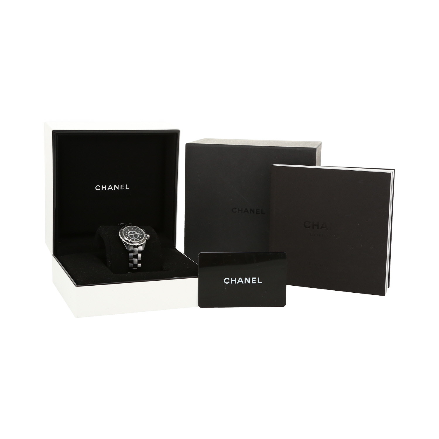 Chanel J12 Joaillerie  in ceramic black Ref: Chanel - H2569  Circa 2021 - Detail D2