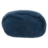 Shopping bag Chanel   in tessuto di spugna blu - Detail D1 thumbnail