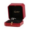 Sortija Cartier Juste un clou de oro blanco y diamantes - Detail D2 thumbnail