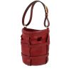 Hermès  Mangeoire handbag  in red box leather - 00pp thumbnail