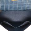 Hermès  Kelly 32 cm handbag  in blue jean porosus crocodile - Detail D3 thumbnail