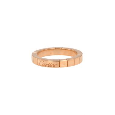 Cartier Lanière small model ring in pink gold