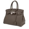 Sac à main Hermès  Birkin 30 cm en cuir togo gris - 00pp thumbnail
