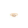 Fred Force 10 small model ring in pink gold and diamonds - 360 thumbnail