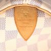 Louis Vuitton  Speedy 30 handbag  in azur damier canvas  and natural leather - Detail D2 thumbnail