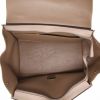 Celine  Trapeze handbag  in beige leather  and beige suede - Detail D3 thumbnail