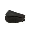 Sac bandoulière Dior  Saddle en cuir grainé noir - 360 thumbnail