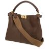 Fendi  X-lite shoulder bag  in brown leather - 00pp thumbnail