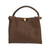 Fendi  X-lite shoulder bag  in brown leather - 360 thumbnail