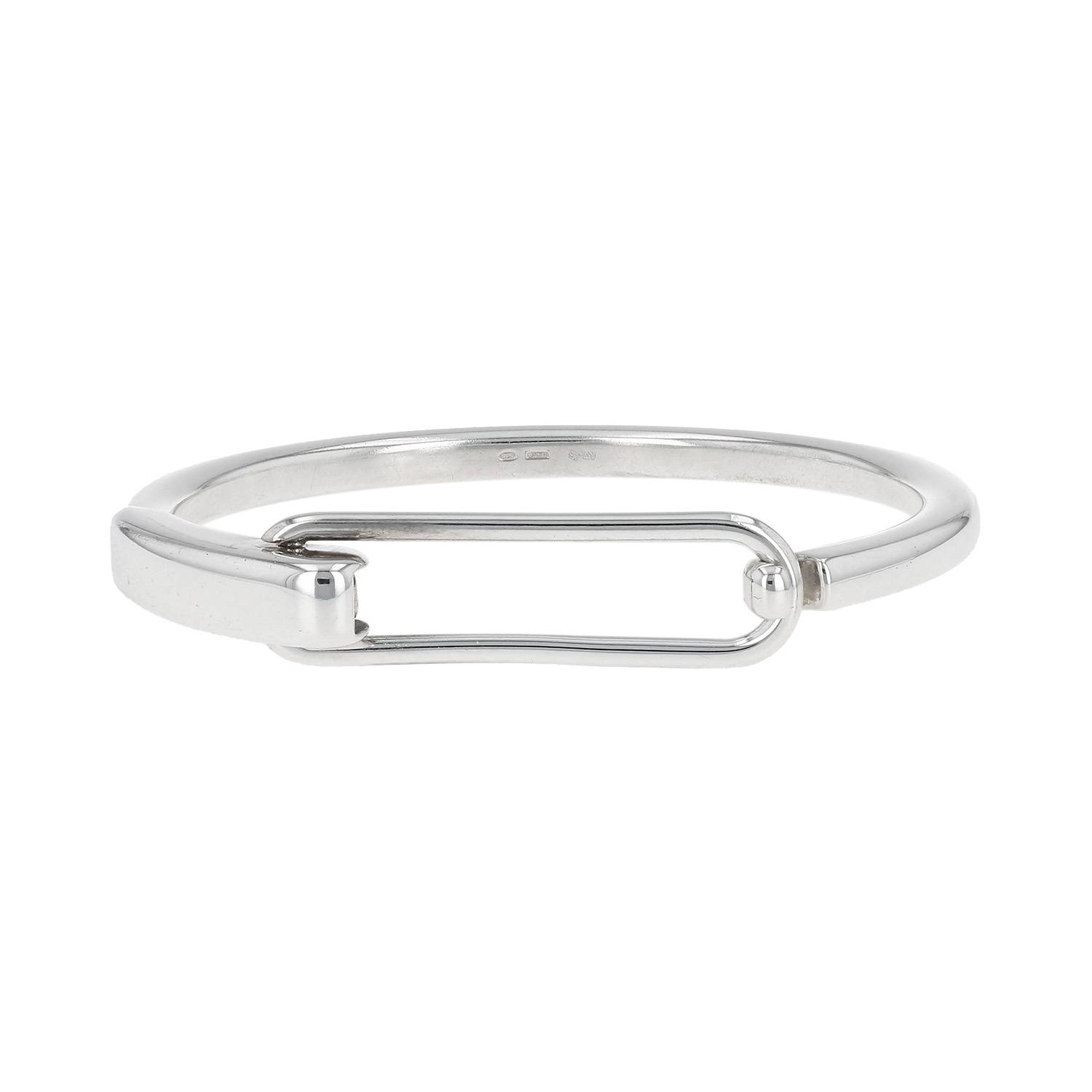 Bracelet Hermès Clic en argent