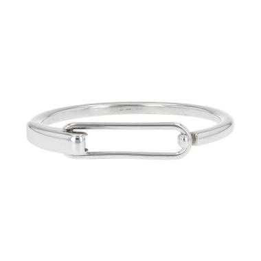 Hermès Clic bracelet in silver
