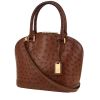 Louis Vuitton  Lochness handbag  in brown ostrich leather - 00pp thumbnail