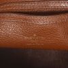 Louis Vuitton  Lochness handbag  in brown ostrich leather - Detail D2 thumbnail