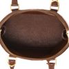 Bolso de mano Louis Vuitton  Lochness en avestruz marrón - Detail D3 thumbnail