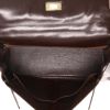 Bolso de mano Hermès  Kelly 32 cm en cuero box marrón - Detail D3 thumbnail