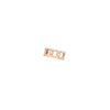 Messika Move Romane earring in pink gold and diamonds - 00pp thumbnail