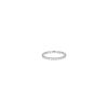 Fede nuziale Cartier Etincelle in oro bianco e diamanti - 360 thumbnail