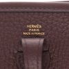 Borsa a tracolla Hermès  Mini Evelyne in pelle taurillon clemence rosso H - Detail D2 thumbnail