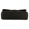 Chanel  Timeless Jumbo handbag  in black quilted grained leather - Detail D1 thumbnail