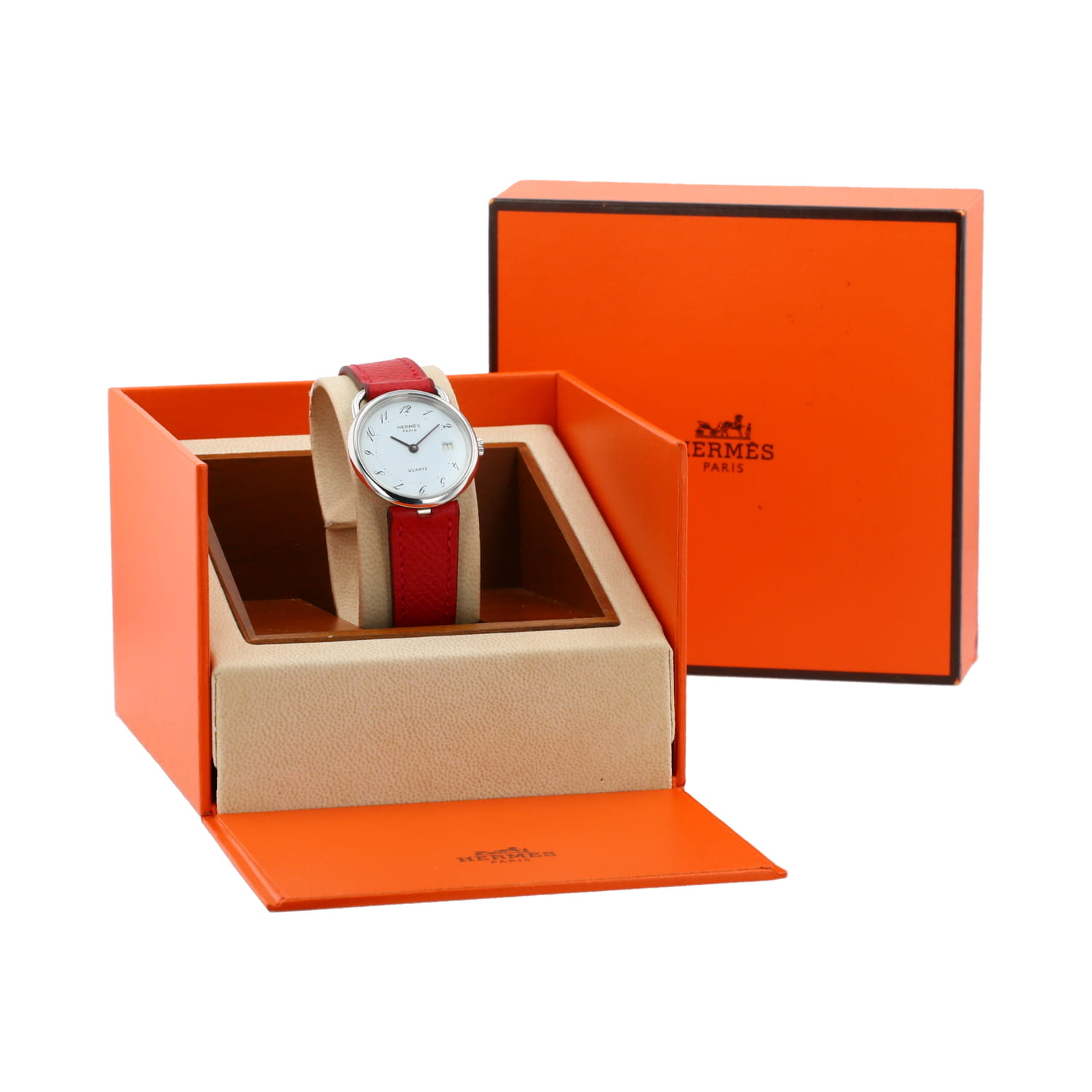 Reloj Hermès Arceau de acero Circa 2010 - Detail D2