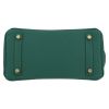 Hermès  Birkin 25 cm handbag  in malachite green togo leather - Detail D1 thumbnail