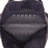 Shopping bag Bottega Veneta  Cabat in pelle intrecciata viola - Detail D3 thumbnail