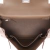 Hermès  Kelly 25 cm handbag  in etoupe swift - Detail D3 thumbnail