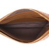 Bottega Veneta   pouch  in brown and pink intrecciato leather - Detail D3 thumbnail
