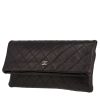 Chanel   pouch  in blue quilted leather - 00pp thumbnail