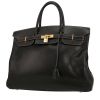 Hermès  Birkin 40 cm handbag  in black Courchevel leather - 00pp thumbnail