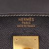 Hermès  Birkin 40 cm handbag  in black Courchevel leather - Detail D2 thumbnail