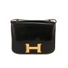 Bolso de mano Hermès  Constance en cuero box negro - 360 thumbnail