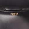 Hermès  Constance handbag  in black box leather - Detail D2 thumbnail