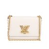 Borsa a tracolla Louis Vuitton  Twist in pelle Epi bianca - 360 thumbnail