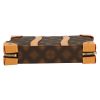Louis Vuitton Soft Trunk shoulder bag by Virgil Abloh in blurry monogram canvas  and natural leather - Detail D1 thumbnail