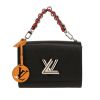 Bolso de mano Louis Vuitton  Twist en cuero Epi negro - 360 thumbnail