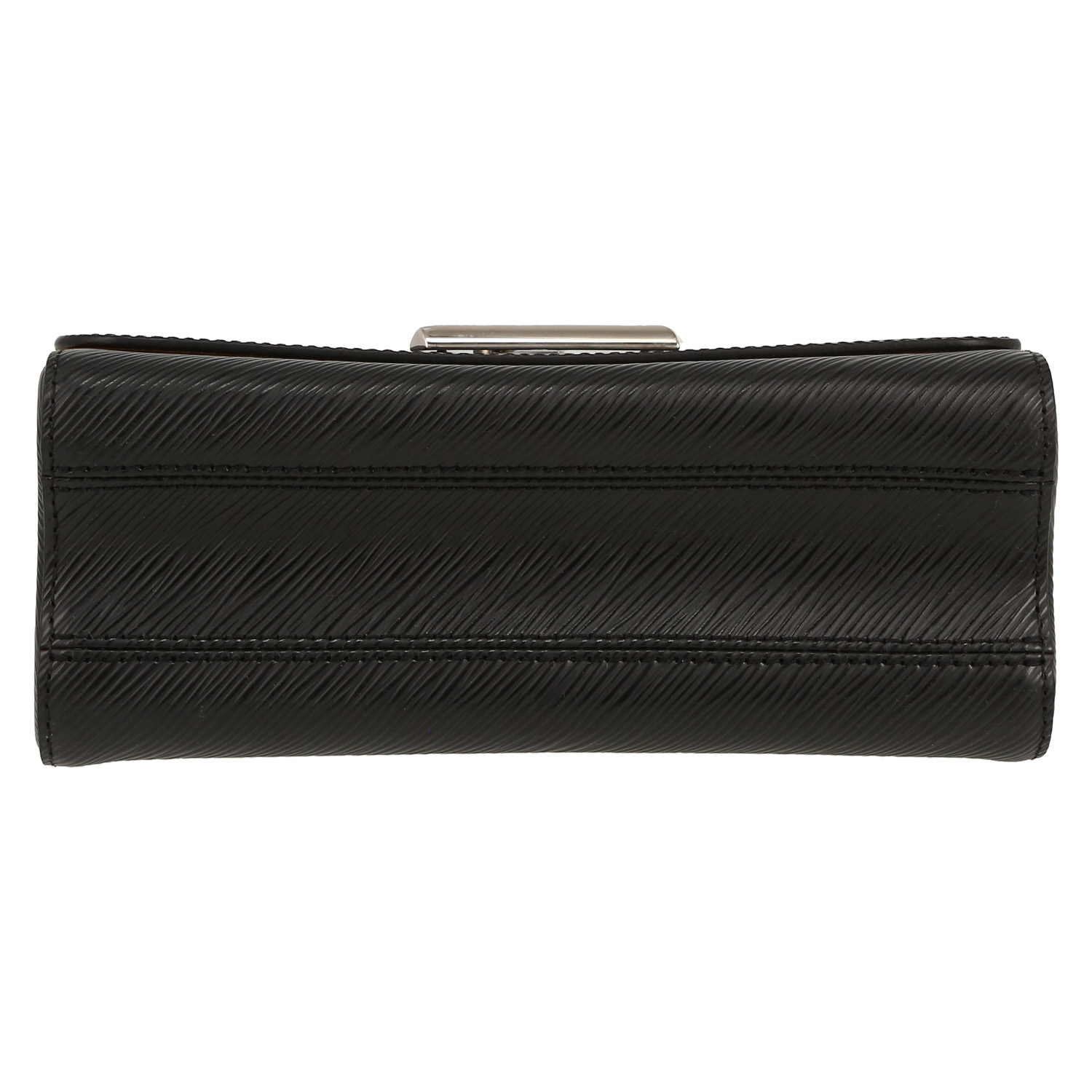 Sac à main Louis Vuitton  Twist en cuir épi noir - Detail D1