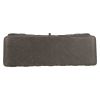 Chanel  Timeless Jumbo handbag  in grey quilted grained leather - Detail D1 thumbnail
