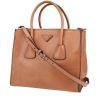Prada  Galleria handbag  in brown leather - 00pp thumbnail