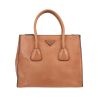 Prada  Galleria handbag  in brown leather - 360 thumbnail