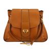 Chloé  Lexa handbag  in brown leather - 360 thumbnail