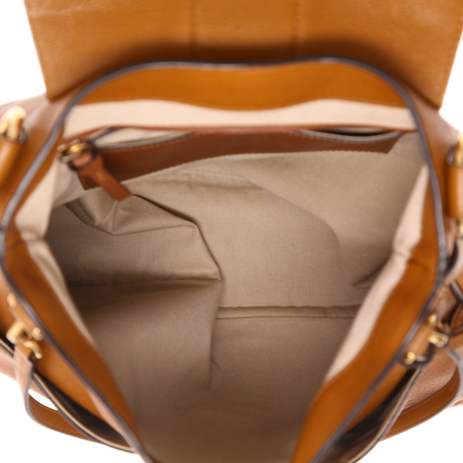 Borsa Chloé  Lexa in pelle marrone - Detail D3