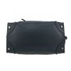 Celine  Luggage medium model  handbag  in navy blue leather - Detail D1 thumbnail