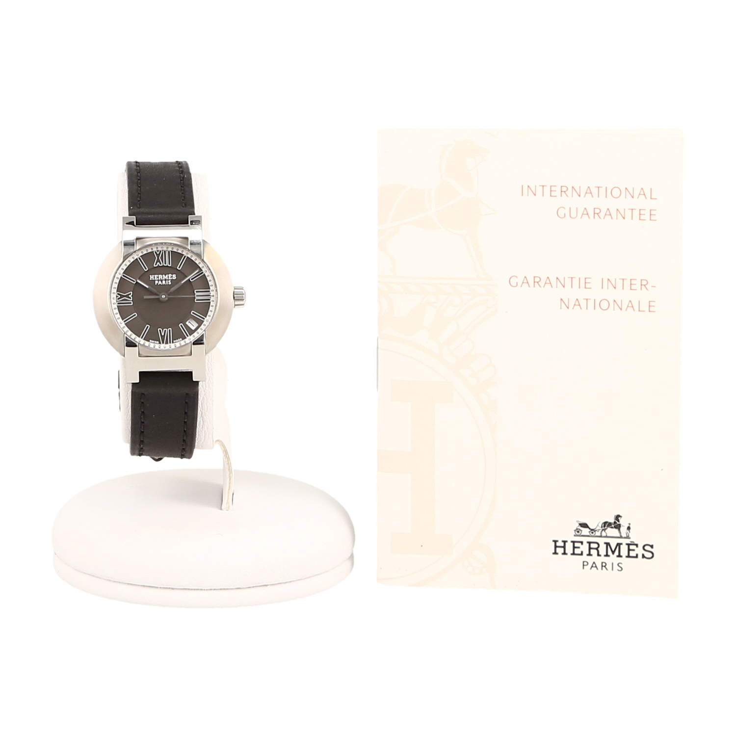 Hermès Nomade  in stainless steel Ref: Hermes - NO1.910  Circa 2005