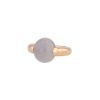 Pomellato Luna small model ring in pink gold and chalcedony - 00pp thumbnail