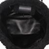 Chanel  Petit Shopping handbag  in black sheepskin  and black leather - Detail D3 thumbnail